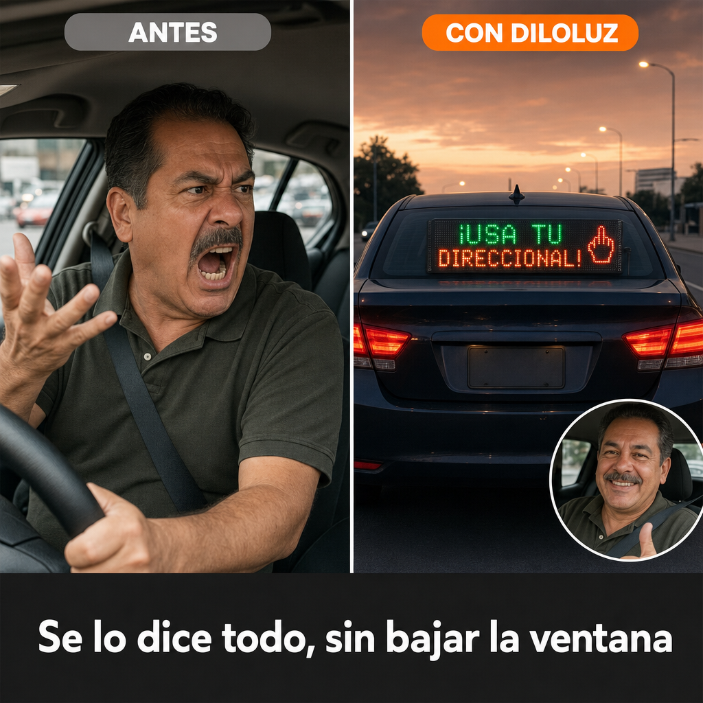 Antes y con DiloLuz
