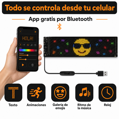 Todo se controla desde tu celular
